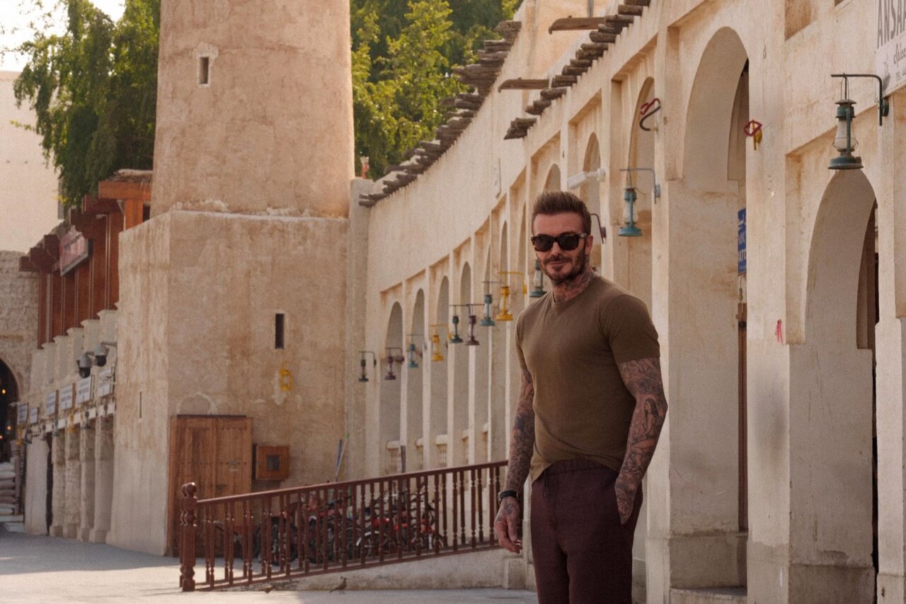 عکس | ذوقزدگی دیوید بکام برای غذای ایرانی! عکس | ذوقزدگی دیوید بکام برای غذای ایرانی!